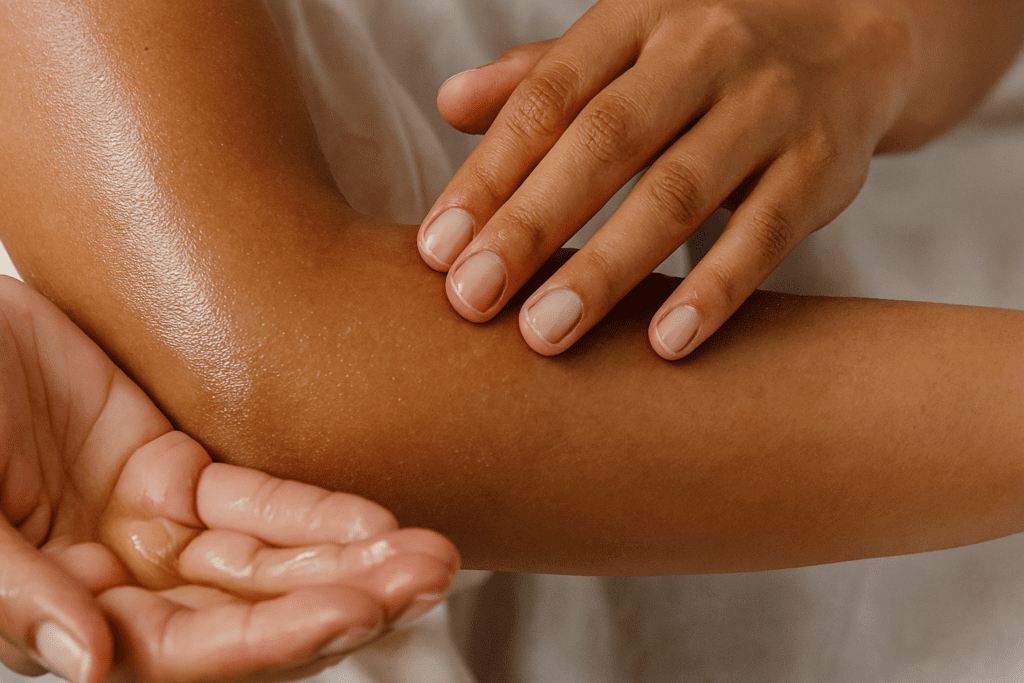 produto oleo de mirra Mirra Professional também na Pele