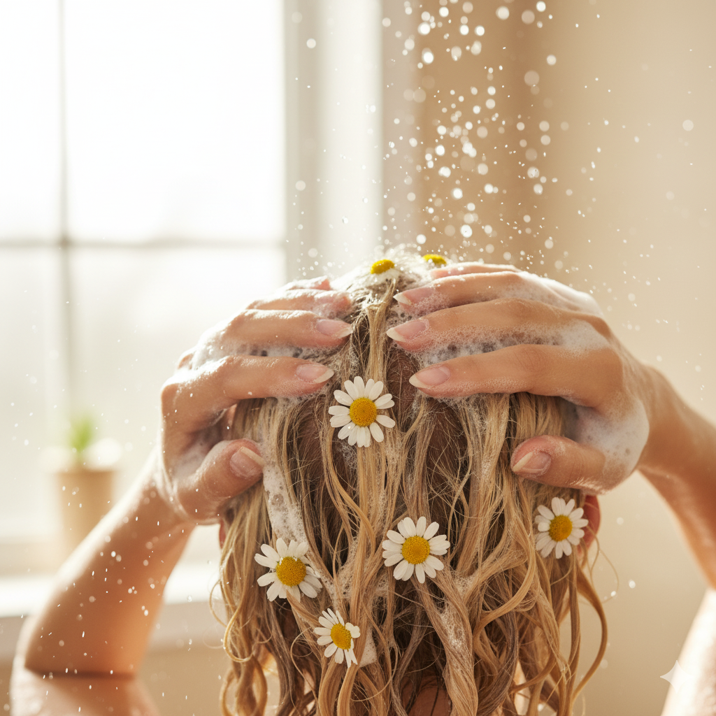 melhores shampoos de camomila Tok Bothanico Shampoo Camomila