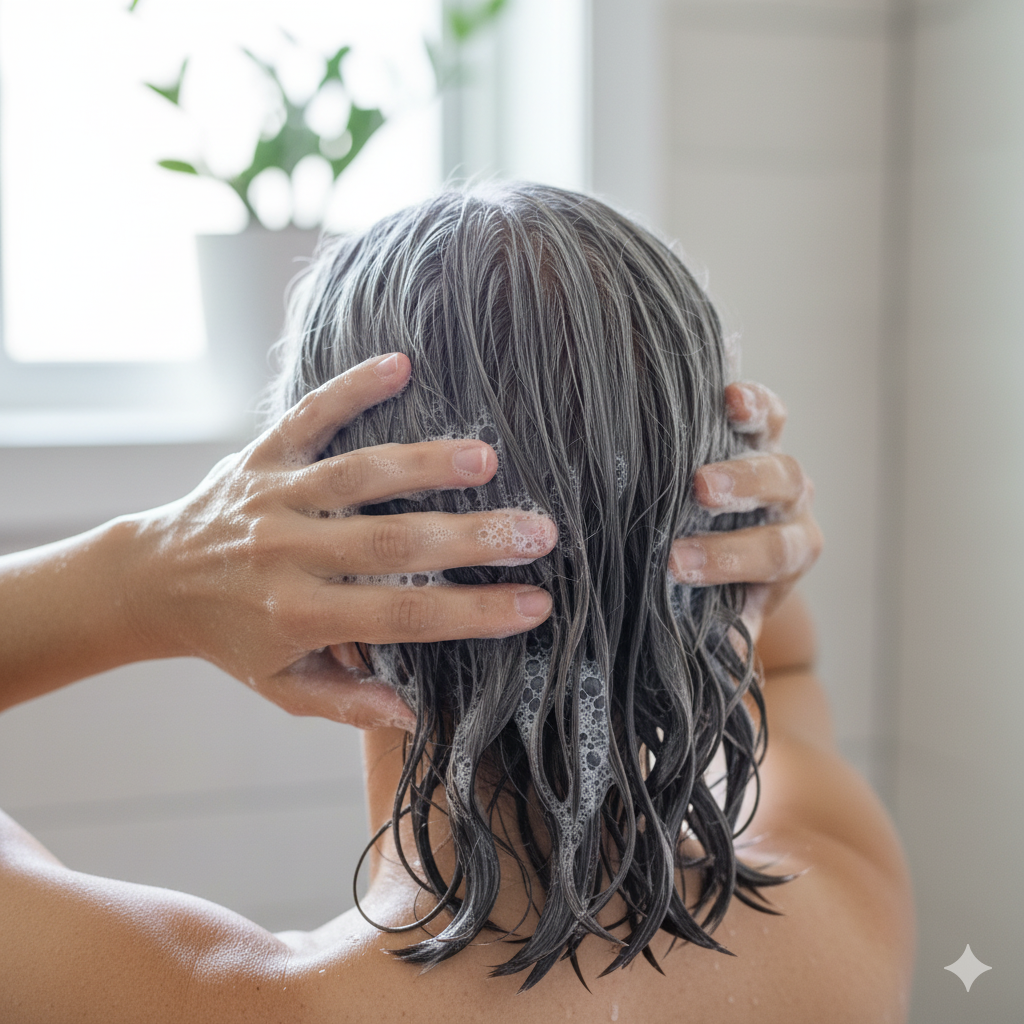 melhores shampoos para cabelos grisalhos feminino Jacques Janine