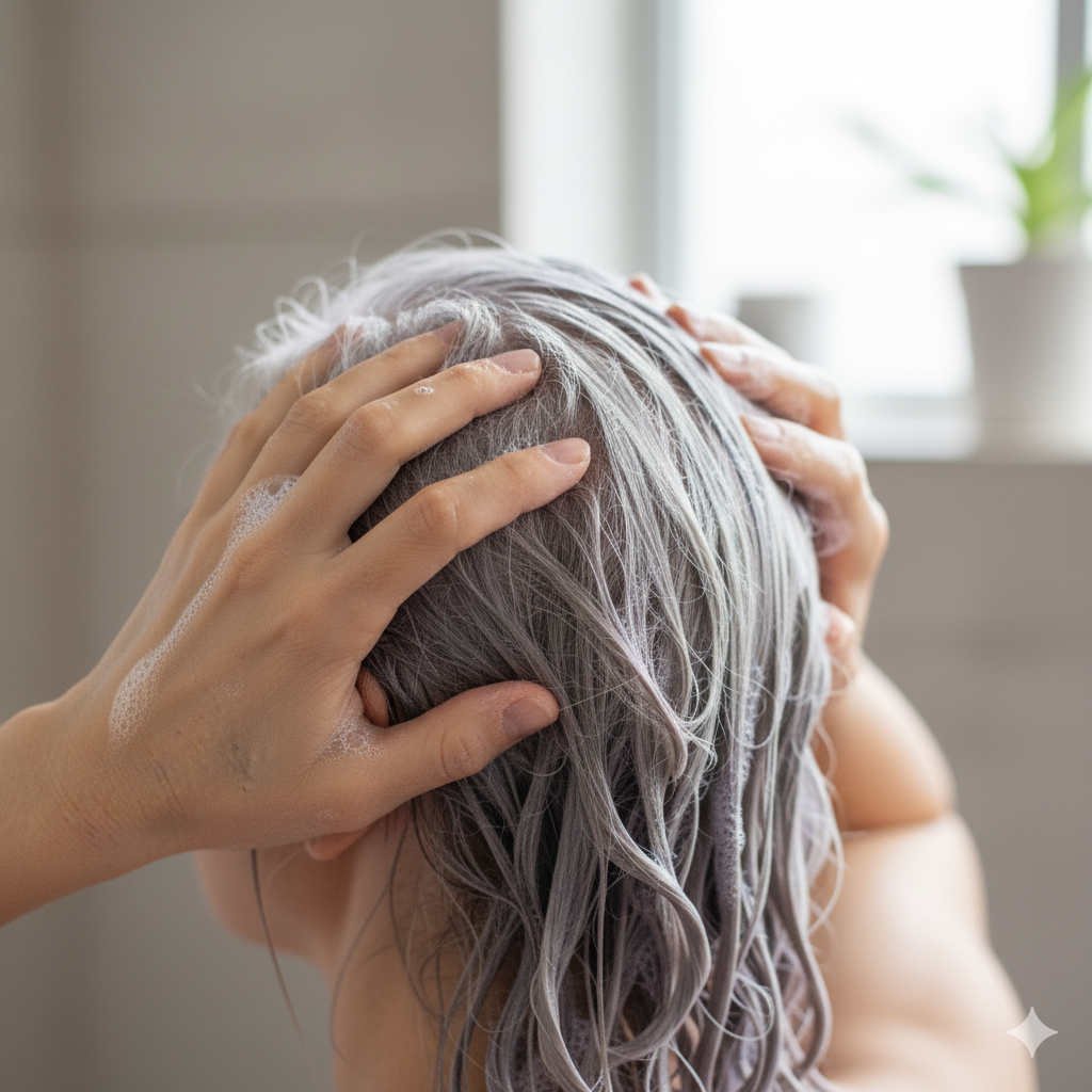 melhores shampoos para cabelos grisalhos feminino Kérastase Blond Absolu Bain Lumiére