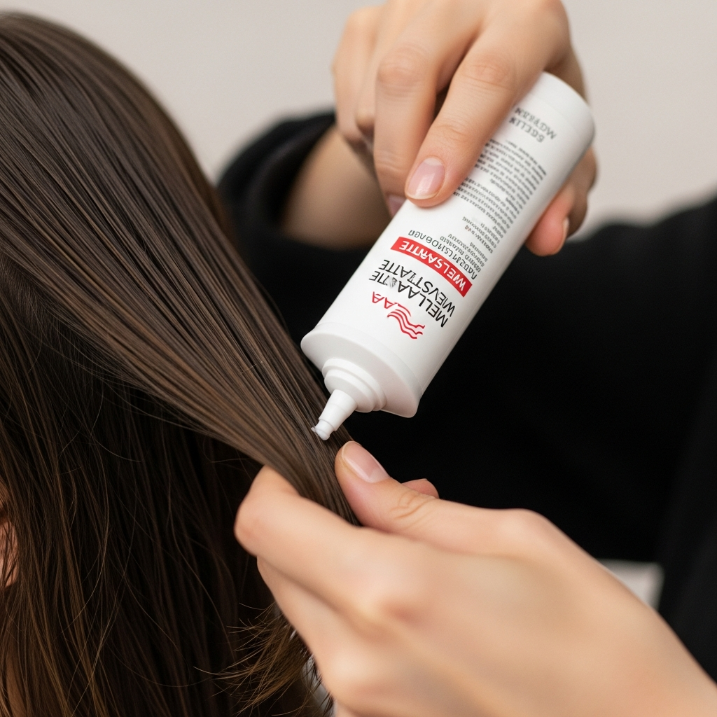 melhores alisante de cabelo Creme Alisante Wellastrate Suave Wella